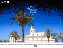 Tablet Screenshot of hotelsantommaso.net